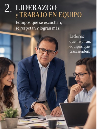 El Dr. Durán facilitando una conversación con un equipo
