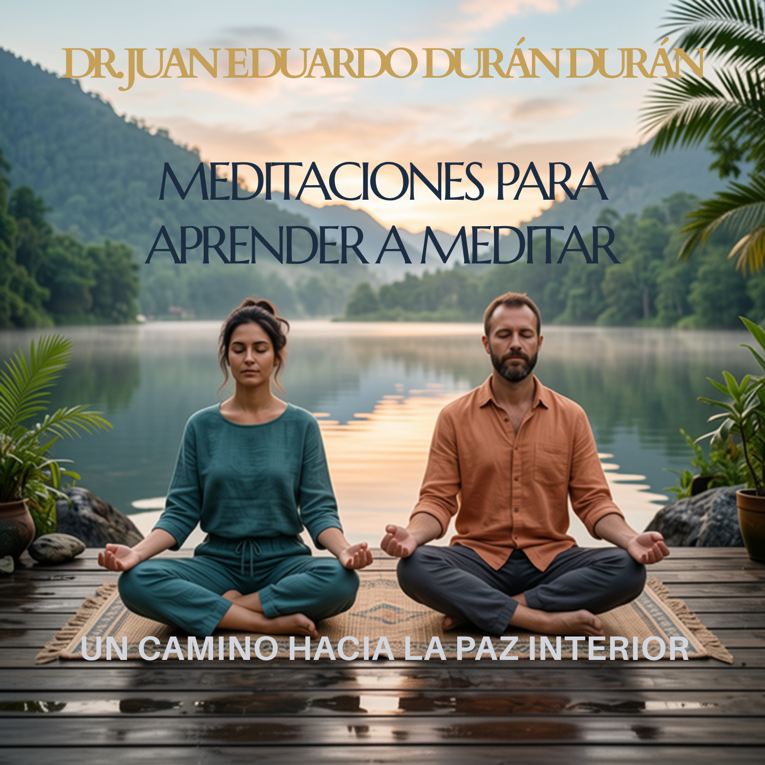 Portada de Meditaciones para Aprender a Meditar del Dr. Juan Eduardo Durán